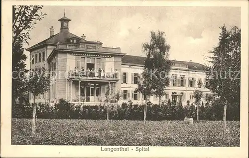 Langenthal BE Spital Kat. Langenthal