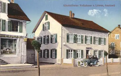 Amriswil TG Volkshaus zum Loewen Kat. Amriswil