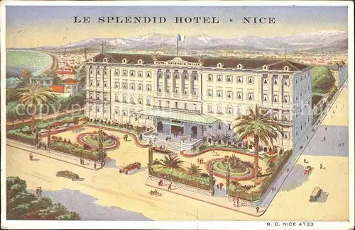 Nice Alpes Maritimes Le Splendid Hotel Kat. Nice