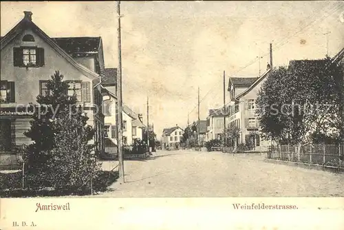 Amriswil TG Weinfelderstrasse Kat. Amriswil