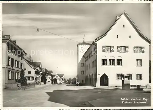 Amriswil TG Rathaus Arbonerstrasse Kat. Amriswil