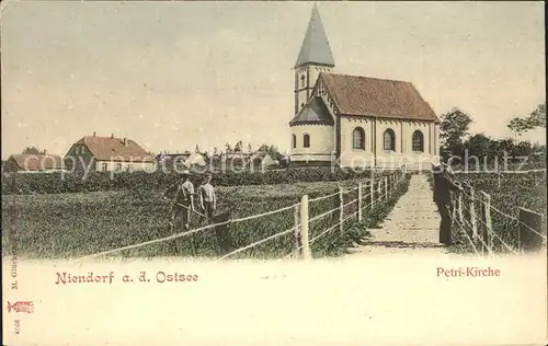 Niendorf Ostseebad Petri Kirche Kat. Timmendorfer Strand