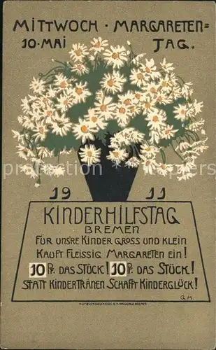 Bremen Karte zum Kinderhilfstag Kat. Bremen