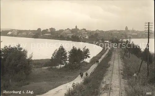 Ratzeburg Stadtblick Bahndamm Kat. Ratzeburg