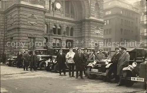 Hamburg Wartende Chauffeure  Kat. Hamburg