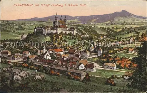 Steinbach Albbruck mit Schloss Comburg Kat. Albbruck