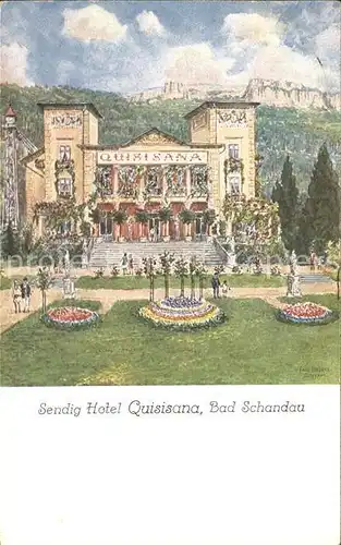 Bad Schandau Sendig Hotel Quisisana Kat. Bad Schandau