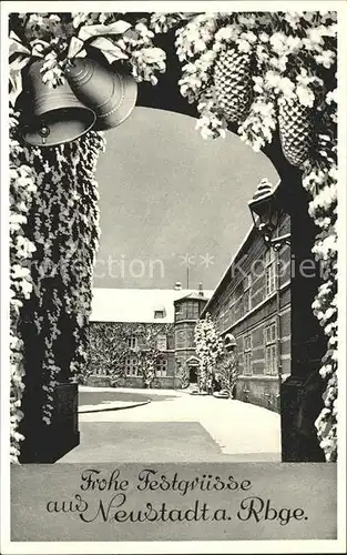 Neustadt Ruebenberge Torblick Kat. Neustadt am Ruebenberge