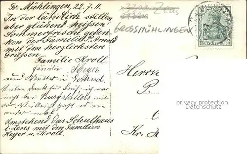 Grossmuehlingen Familienfoto / Grossmuehlingen /Salzlandkreis LKR