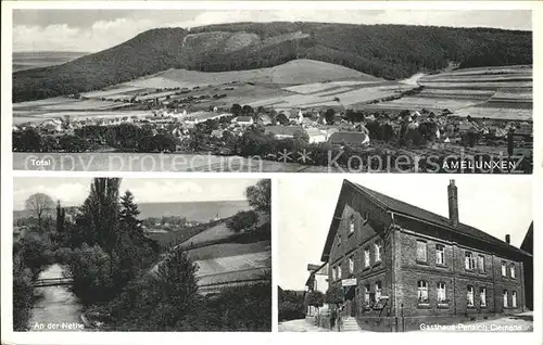 Amelunxen Total An der Nethe Gasthaus Clemens Kat. Beverungen