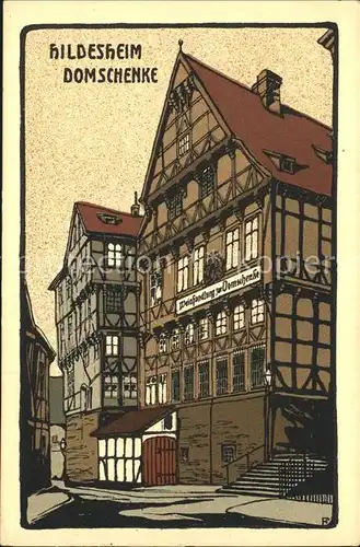 Hildesheim Domschenke Kat. Hildesheim