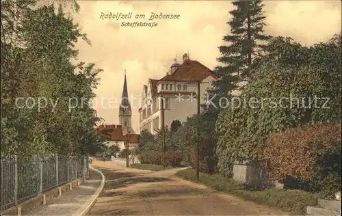 Radolfzell Bodensee Scheffelstrasse Kat. Radolfzell am Bodensee