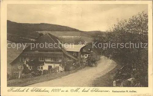 Fischbach Schluchsee Restauration Kessler Kat. Schluchsee