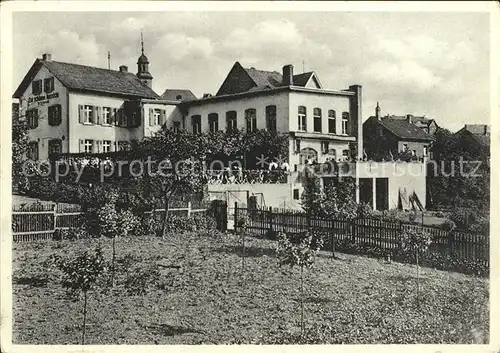 Berkersheim Gasthaus Zur schoenen Aussicht Kat. Frankfurt am Main