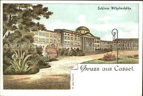 Wilhelmshoehe Kassel Schloss Kat. Kassel