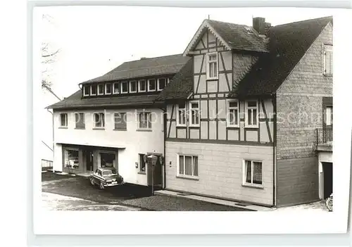Hartenrod Gladenbach Ladengeschaeft Wohnhaus Kat. Bad Endbach