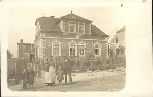 Dresden Wohnhaus Familienfoto Kat. Dresden Elbe