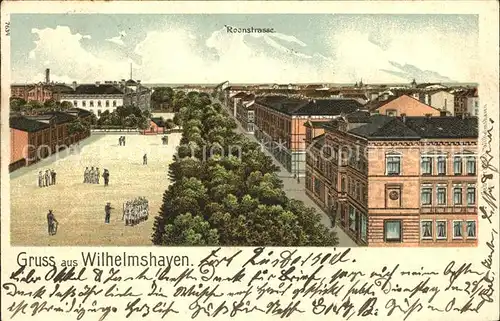 Wilhelmshaven Roonstrasse Kat. Wilhelmshaven