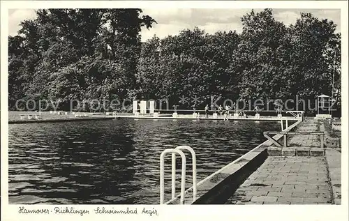 Ricklingen Schwimmbad Aegir Freibad Kat. Hannover