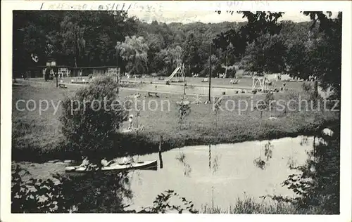 Fallingbostel Freibad im Boehmetal Luftkurort Kneippbad Kat. Bad Fallingbostel