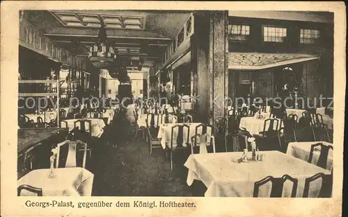 Hannover Georgs Palast Restaurant Kat. Hannover