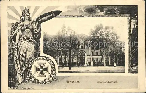 Hannover Garnison Lazarett Eisernes Kreuz Kat. Hannover