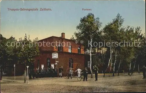 Zeithain Truppenuebungsplatz Postamt Kat. Zeithain