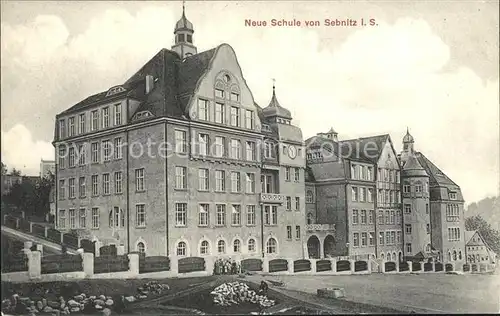 Sebnitz Neue Schule Kat. Sebnitz
