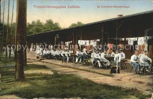 Zeithain Truppenuebungsplatz Infanterie Baracken Kat. Zeithain