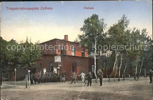 Zeithain Truppenuebungsplatz Postamt Kat. Zeithain