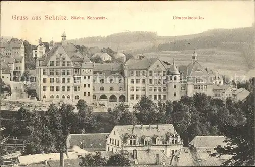 Sebnitz Centralschule Kat. Sebnitz