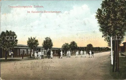 Zeithain Truppenuebungsplatz Infanterie Barackenlager Kat. Zeithain