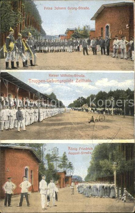 Zeithain Truppenuebungsplatz Prinz Johann Str Kaiser Wilhelm Str