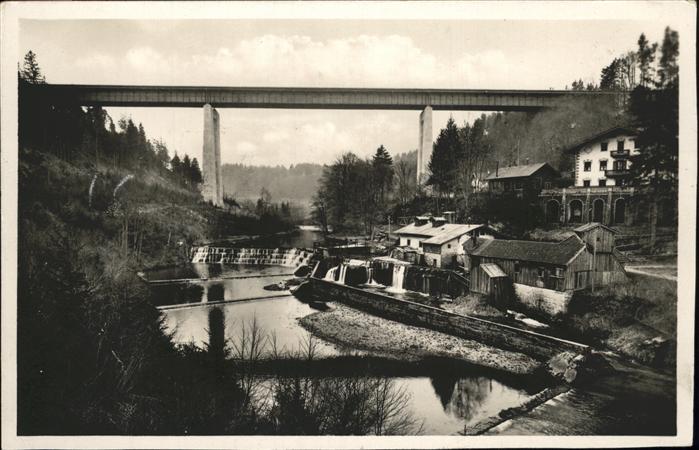 Weyarn Mangfallbruecke X Nr. Wu57773 - Oldthing: Ansichtskarten Bayern