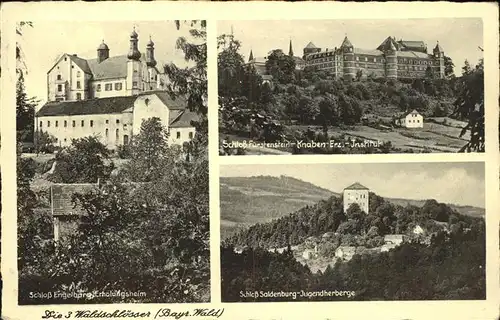 Saldenburg Schloss Saldenburg Schloss Engelburg Schloss Fuerstenstein / Saldenburg /Freyung-Grafenau LKR