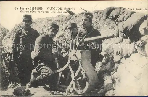 Vauquois WK 1 cann-revolvier la guerre / Vauquois /Arrond. de Verdun