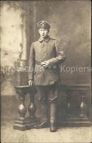 Hammelburg Portrait soldat Weltkrieg 1 / Hammelburg /Bad Kissingen LKR