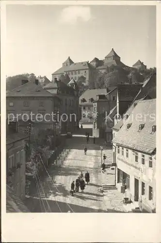 Augustusburg Dorfpartie Schloss Augustusburg Kat. Augustusburg