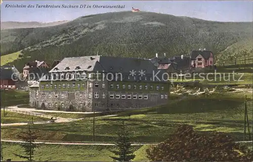 Oberwiesenthal Erzgebirge Kreisheim Turnerkreis Sachsen Kat. Oberwiesenthal