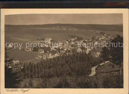 Carlsfeld Erzgebirge Panorama Kat. Eibenstock