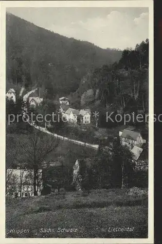 Krippen Bad Schandau Liethental Kat. Bad Schandau