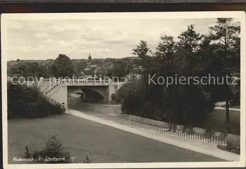 Rodewisch Stadtpark Kat. Rodewisch