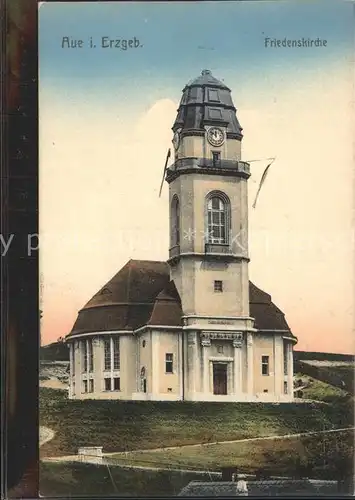 Aue Erzgebirge Friedenskirche Kat. Aue