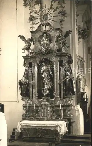 Viechtach Bayerischer Wald Kirche Altar Kat. Viechtach