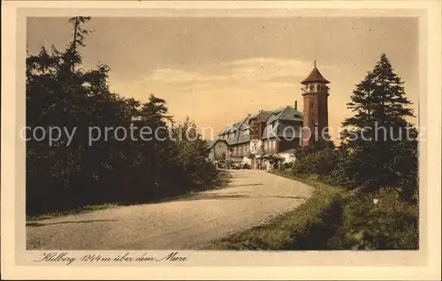 Keilberg Tschechien Unterkunftshaus Aussichtsturm Kat. Klinovec