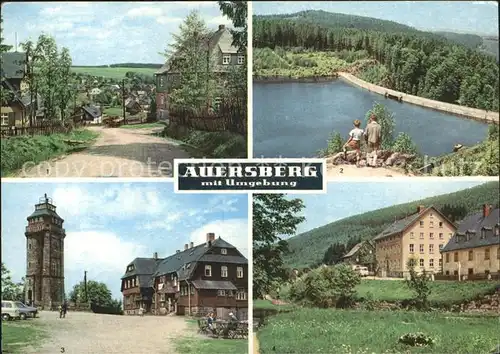 Auersberg Wildenthal Carlsfeld Sosa Talsperre HOG Berghotel Auersberg Konsum Hotel Am Auersberg Kat. Eibenstock