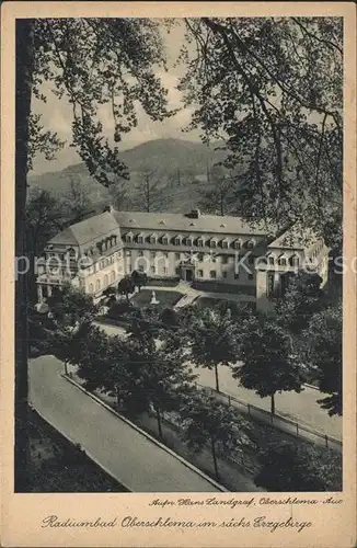 Oberschlema Erzgebirge Radiumbad Kurhaus Kat. Bad Schlema