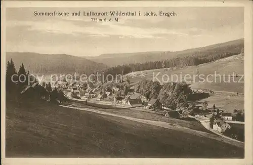 Wildenthal Eibenstock Panorama