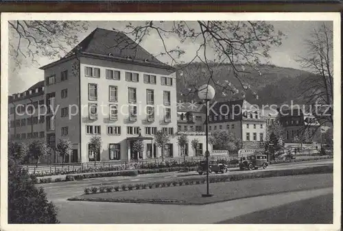 Oberschlema Erzgebirge Radiumbad Kurhotel und Kurhaus Kat. Bad Schlema