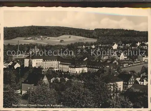 Oberschlema Erzgebirge Radiumbad Kurhaus Kat. Bad Schlema